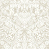 Lockwood Damask Wallpaper Wallpaper Ronald Redding Designs Double Roll Beige 