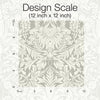 Lockwood Damask Wallpaper Wallpaper Ronald Redding Designs   
