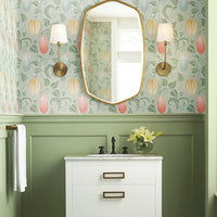 Canterbury Bells Wallpaper Wallpaper Ronald Redding Designs   