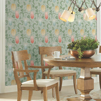 Canterbury Bells Wallpaper Wallpaper Ronald Redding Designs   
