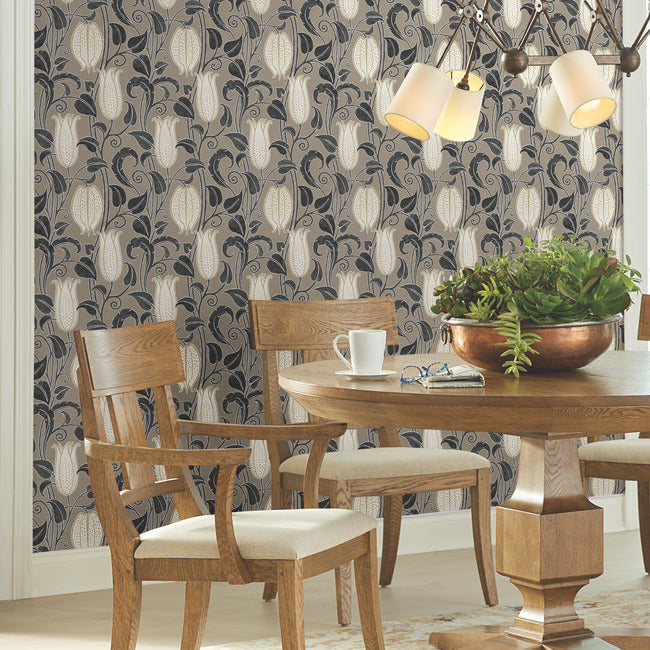 Canterbury Bells Wallpaper Wallpaper Ronald Redding Designs   