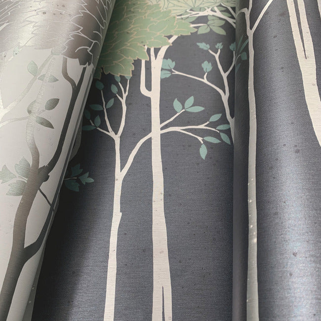 Oakwood Grove Wallpaper Border Wallpaper Border Ronald Redding Designs   