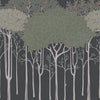 Oakwood Grove Wallpaper Border Wallpaper Border Ronald Redding Designs Yard Black 