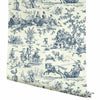 Seasons Toile Wallpaper Wallpaper Ashford House   