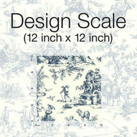 Seasons Toile Wallpaper Wallpaper Ashford House   