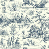 Seasons Toile Wallpaper Wallpaper Ashford House Double Roll Navy 