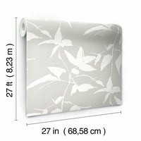Persimmon Leaf Wallpaper Wallpaper Ronald Redding Designs   