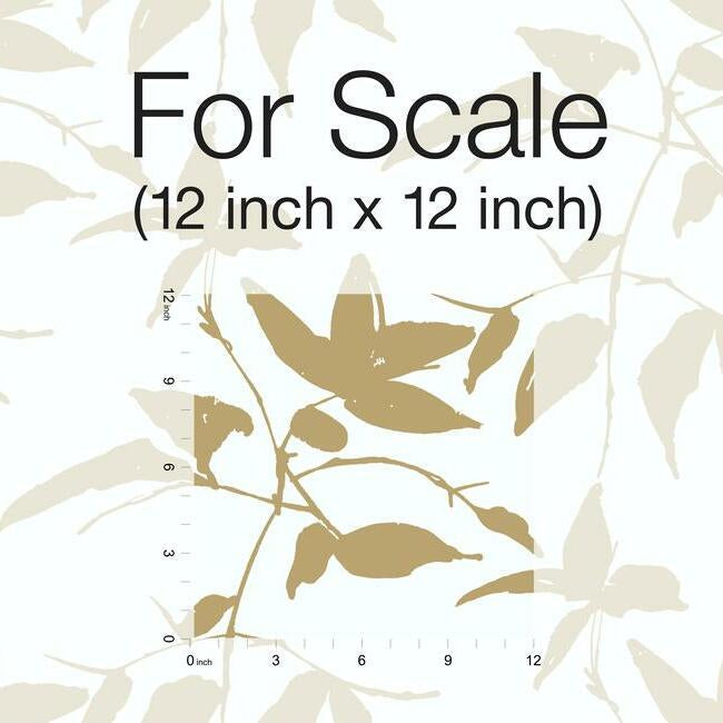 Persimmon Leaf Wallpaper Wallpaper Ronald Redding Designs   
