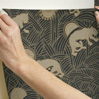 Tibetan Tigers Wallpaper Wallpaper Ronald Redding Designs   