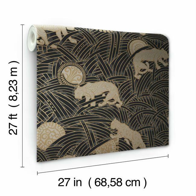 Tibetan Tigers Wallpaper Wallpaper Ronald Redding Designs   