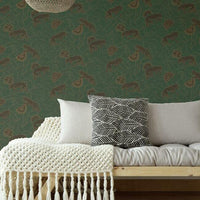 Tibetan Tigers Wallpaper Wallpaper Ronald Redding Designs   