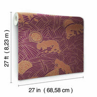 Tibetan Tigers Wallpaper Wallpaper Ronald Redding Designs   