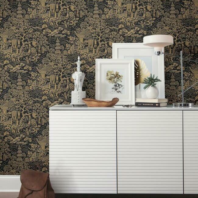 Chinoiserie Wallpaper Wallpaper Ronald Redding Designs   