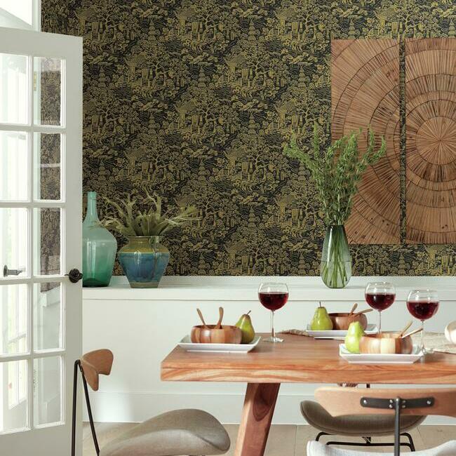 Chinoiserie Wallpaper Wallpaper Ronald Redding Designs   