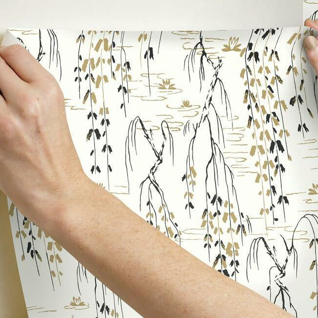 Willow Branches Wallpaper Wallpaper Ronald Redding Designs   