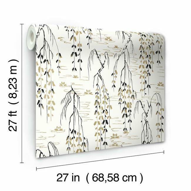 Willow Branches Wallpaper Wallpaper Ronald Redding Designs   