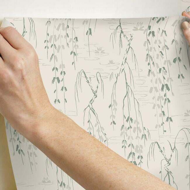 Willow Branches Wallpaper Wallpaper Ronald Redding Designs   