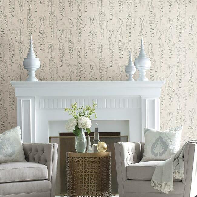 Willow Branches Wallpaper Wallpaper Ronald Redding Designs   