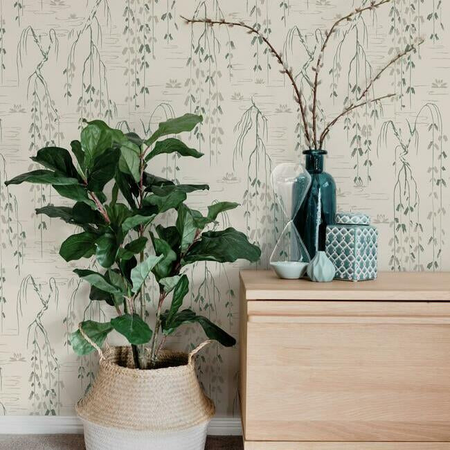 Willow Branches Wallpaper Wallpaper Ronald Redding Designs   