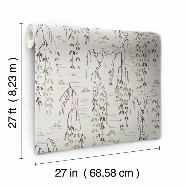 Willow Branches Wallpaper Wallpaper Ronald Redding Designs   