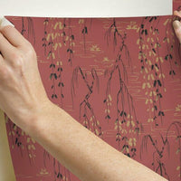 Willow Branches Wallpaper Wallpaper Ronald Redding Designs   