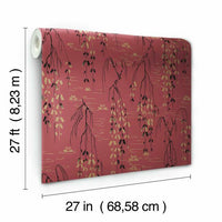 Willow Branches Wallpaper Wallpaper Ronald Redding Designs   