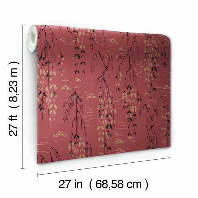 Willow Branches Wallpaper Wallpaper Ronald Redding Designs   