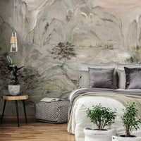 Misty Mountain Wall Mural Wall Mural Ronald Redding Designs   