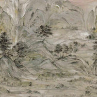 Misty Mountain Wall Mural Wall Mural Ronald Redding Designs Each Taupe 