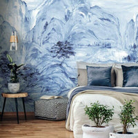 Misty Mountain Wall Mural Wall Mural Ronald Redding Designs   