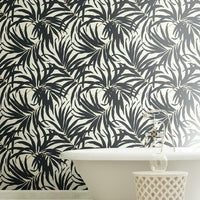 Bali Leaves Wallpaper Wallpaper Ashford House   