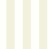 Awning Stripe Peel and Stick Wallpaper Peel and Stick Wallpaper RoomMates Roll Neutral 
