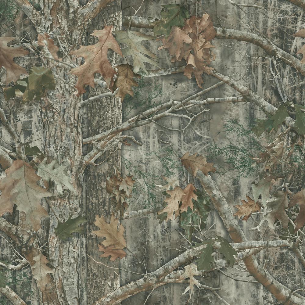 Kanati Camo Peel and Stick Wallpaper Peel and Stick Wallpaper RoomMates Roll  