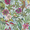 Rainforest Wallpaper Wallpaper York Wallcoverings Double Roll Blue/Multi 