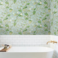 Moon Flower Wallpaper Wallpaper York Wallcoverings   