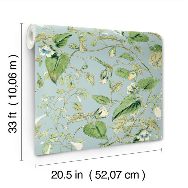 Moon Flower Wallpaper Wallpaper York Wallcoverings   