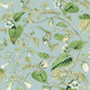 Moon Flower Wallpaper Wallpaper York Wallcoverings Double Roll Sky Blue 