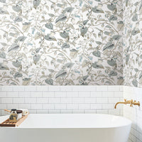 Moon Flower Wallpaper Wallpaper York Wallcoverings   