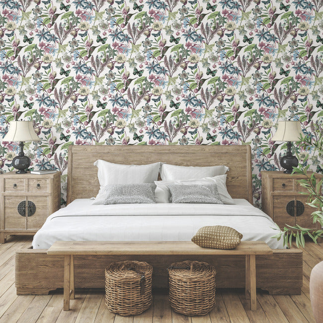 Butterfly House Wallpaper Wallpaper York Wallcoverings   