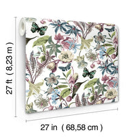 Butterfly House Wallpaper Wallpaper York Wallcoverings   