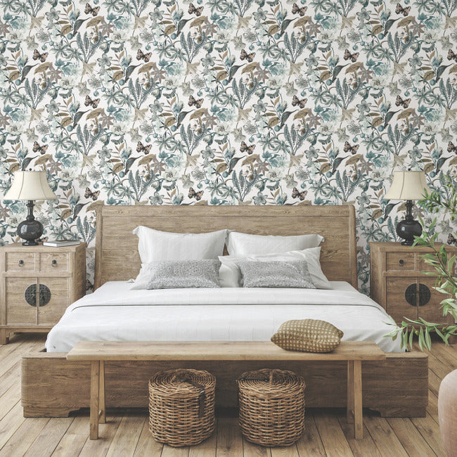Butterfly House Wallpaper Wallpaper York Wallcoverings   