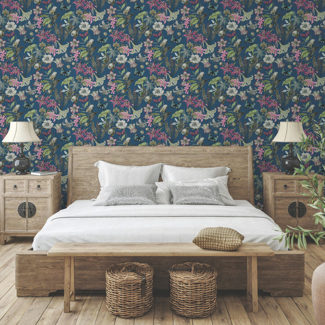 Butterfly House Wallpaper Wallpaper York Wallcoverings   
