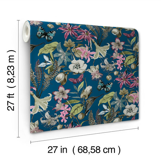 Butterfly House Wallpaper Wallpaper York Wallcoverings   