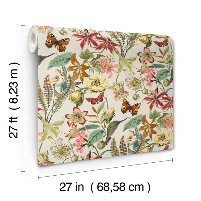 Butterfly House Wallpaper Wallpaper York Wallcoverings   