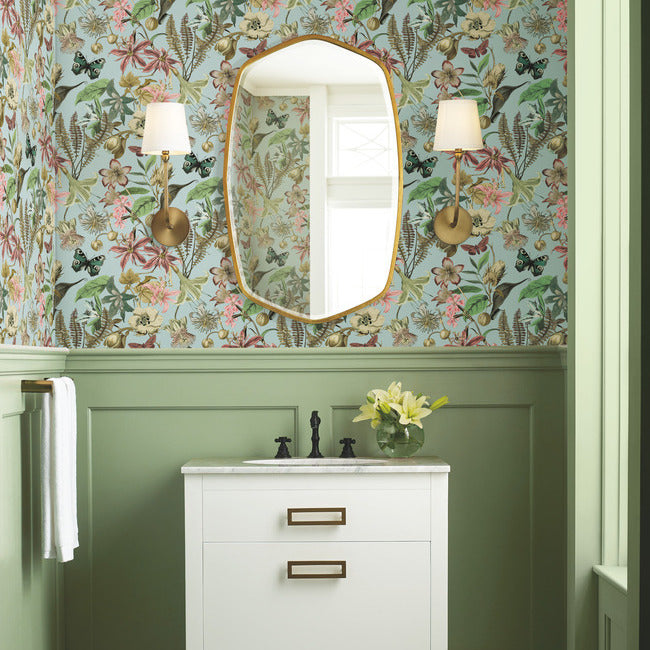 Butterfly House Wallpaper Wallpaper York Wallcoverings   