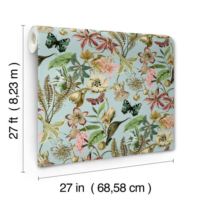 Butterfly House Wallpaper Wallpaper York Wallcoverings   