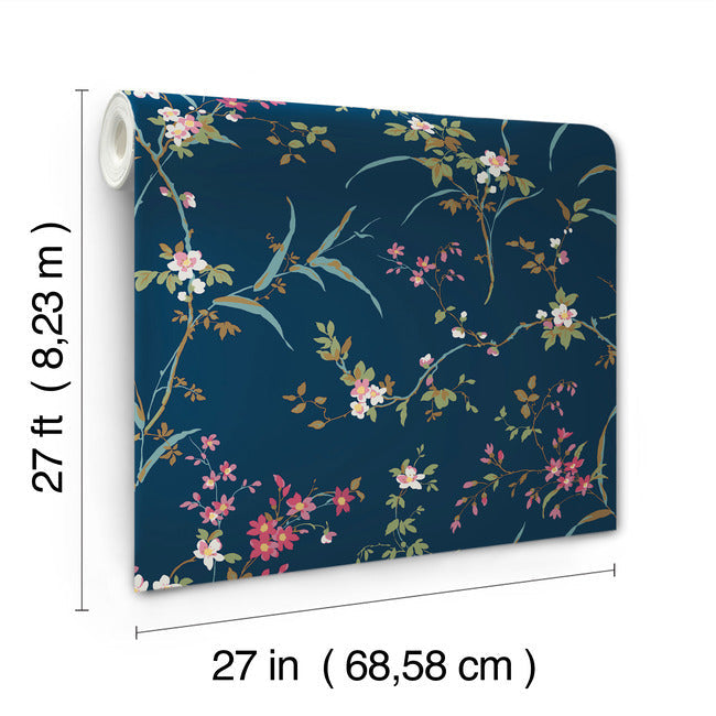 Blossom Branches Wallpaper Wallpaper York Wallcoverings   