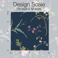 Blossom Branches Wallpaper Wallpaper York Wallcoverings   