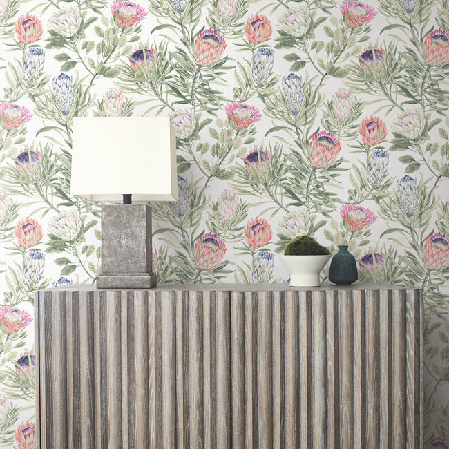 Protea Wallpaper Wallpaper York Wallcoverings   