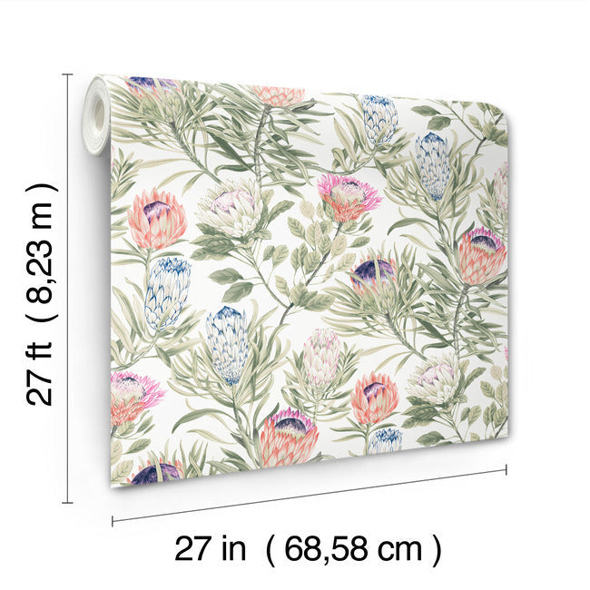 Protea Wallpaper Wallpaper York Wallcoverings   